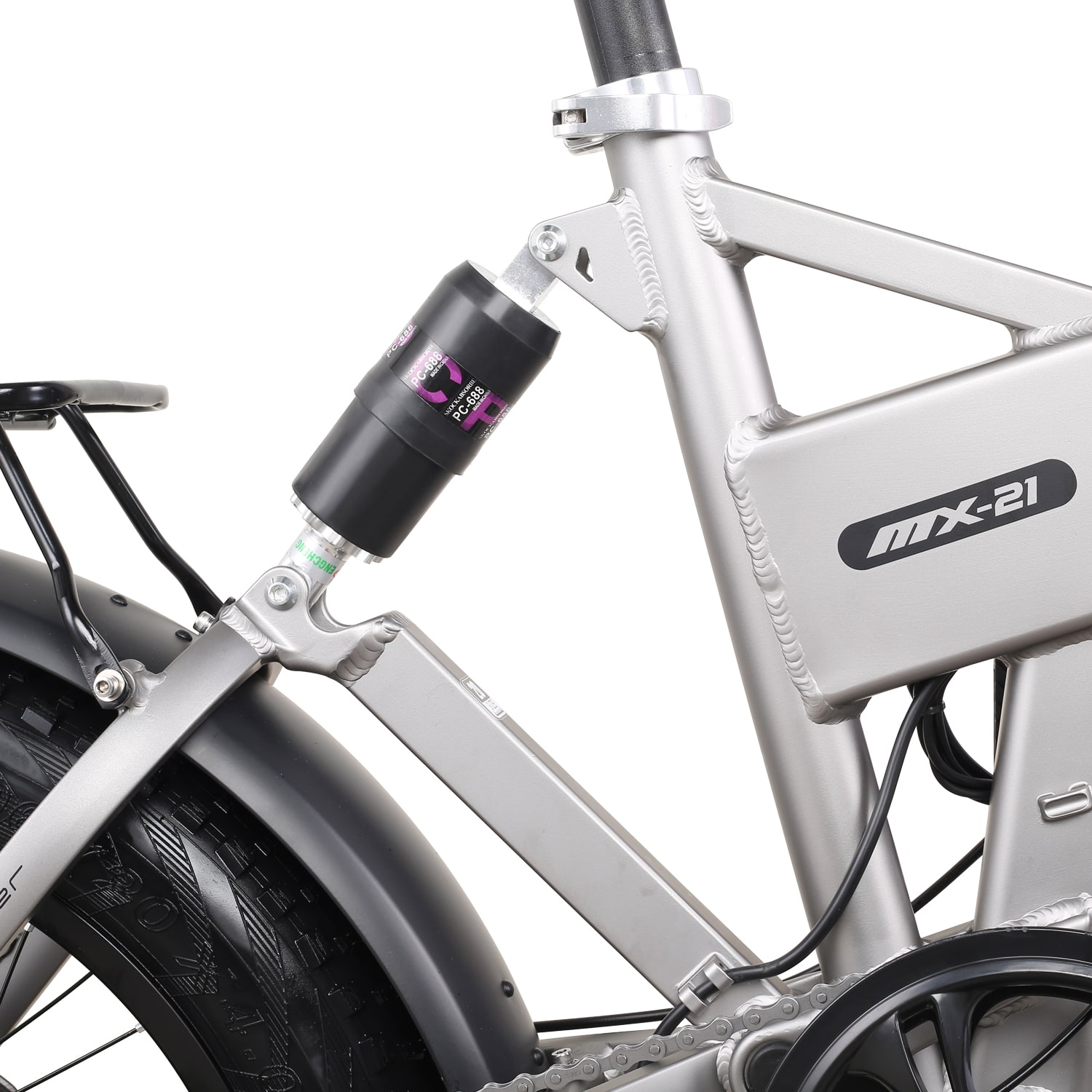 Shengmilo MX21 bici elettrica pieghevole fat 48V 12.8Ah