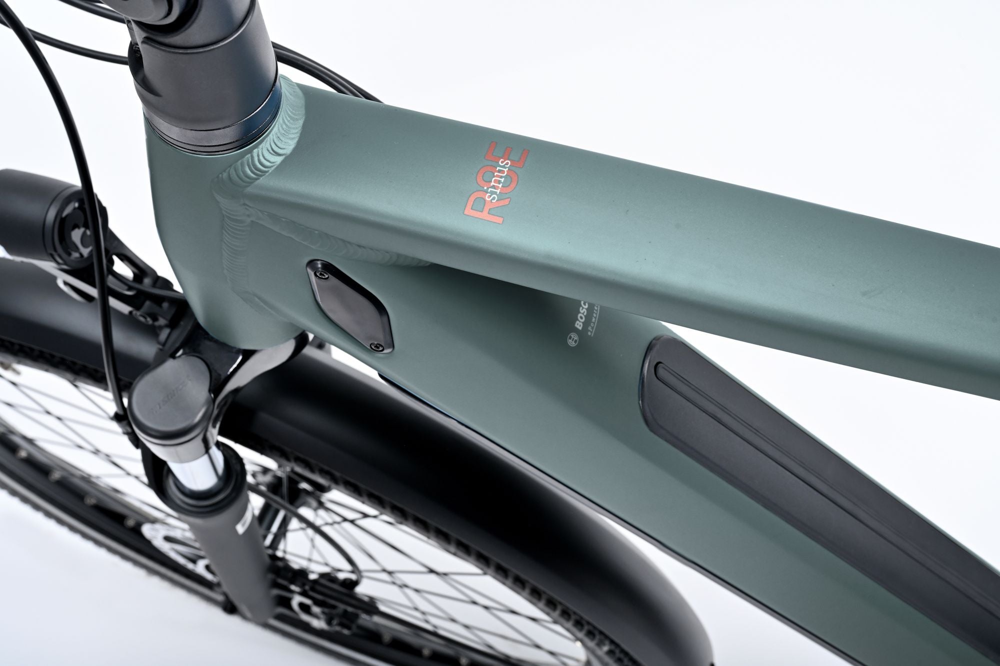 Winora Sinus R8Ef bici elettrica city cinghia telaio alto