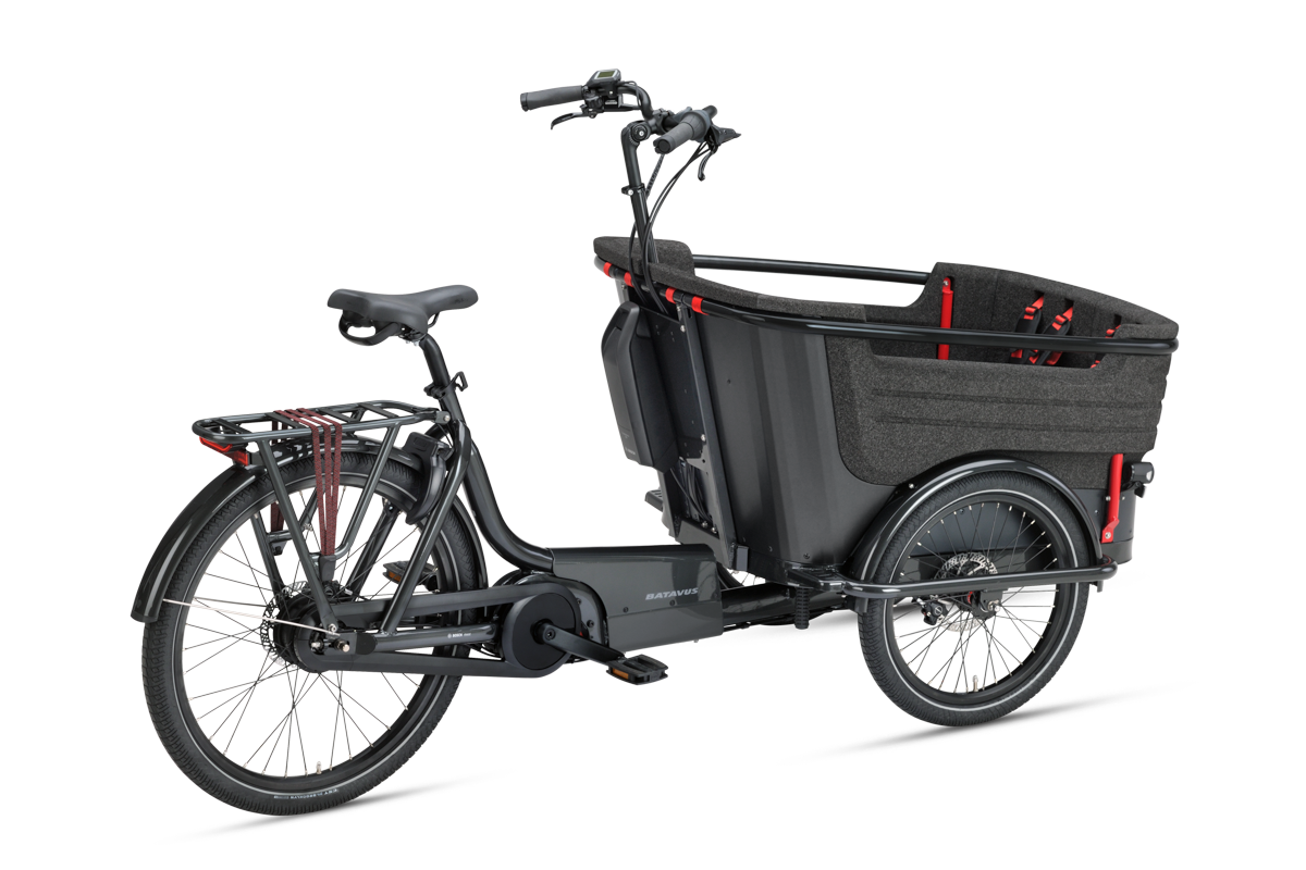 Batavus Fier 3 cargo bike elettrica nera taglia unica