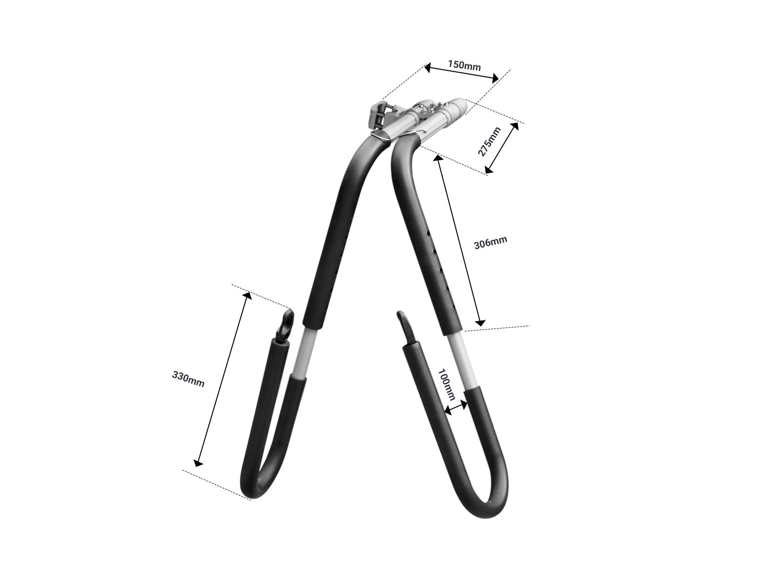 Himiway Porta Surf Bici da Sellino Alluminio 20 Kg con Sgancio