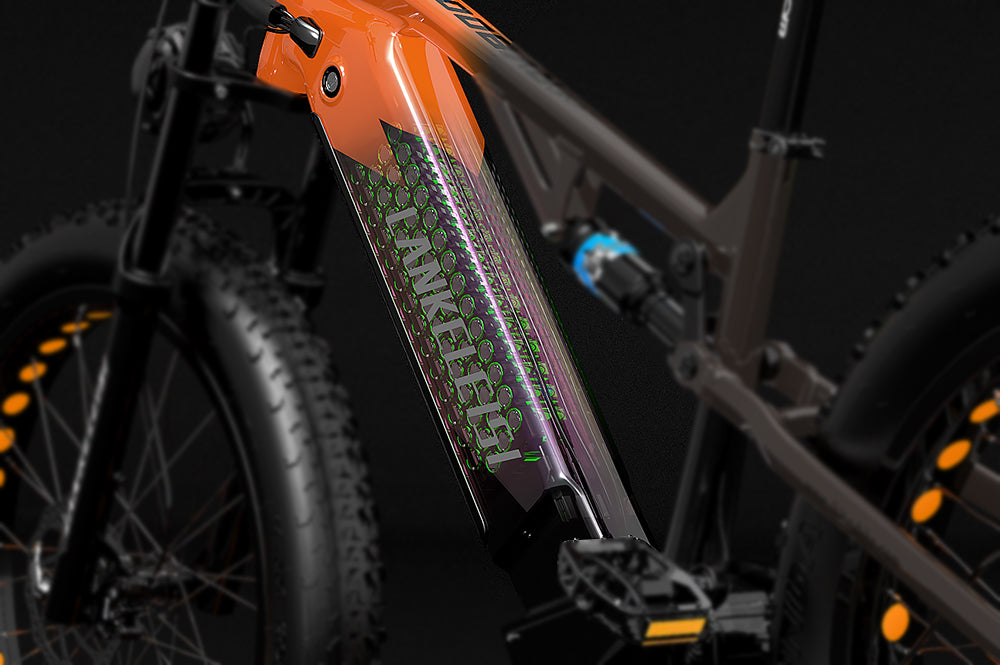 Lankeleisi Batteria Bici Elettrica 48V 20Ah Litio per X3000MAX RV800