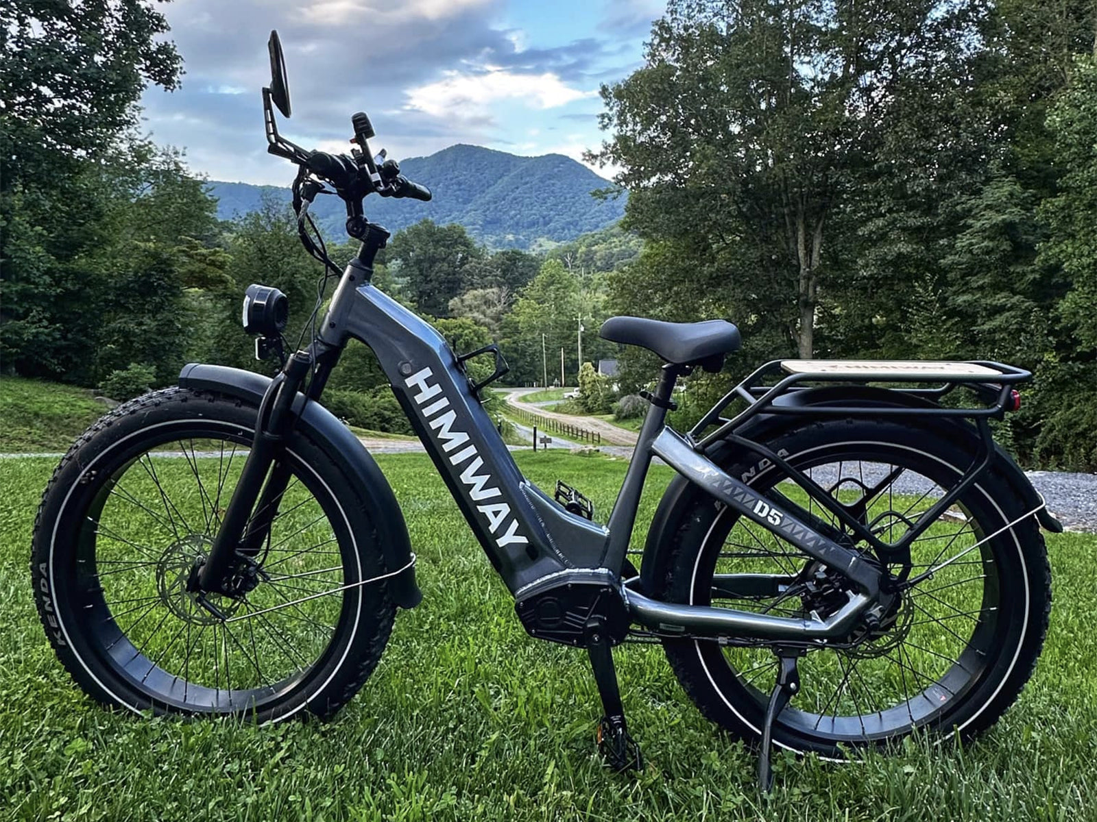 Himiway D5 ST Zebra ST bici elettrica fat verde 750W