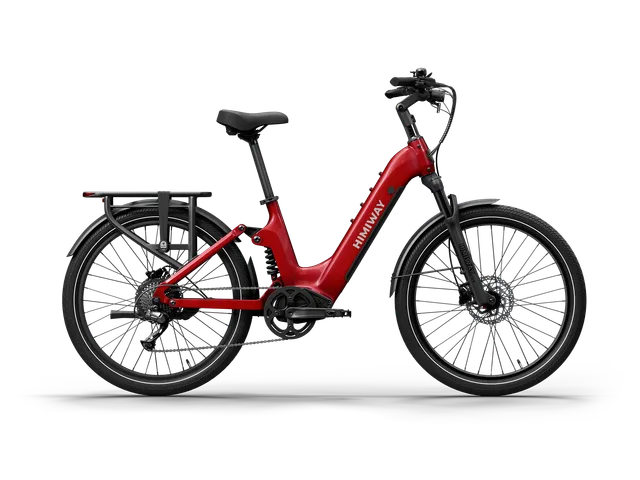 Himiway A7 Commuter Bici Elettrica Full Blu Notte Regular