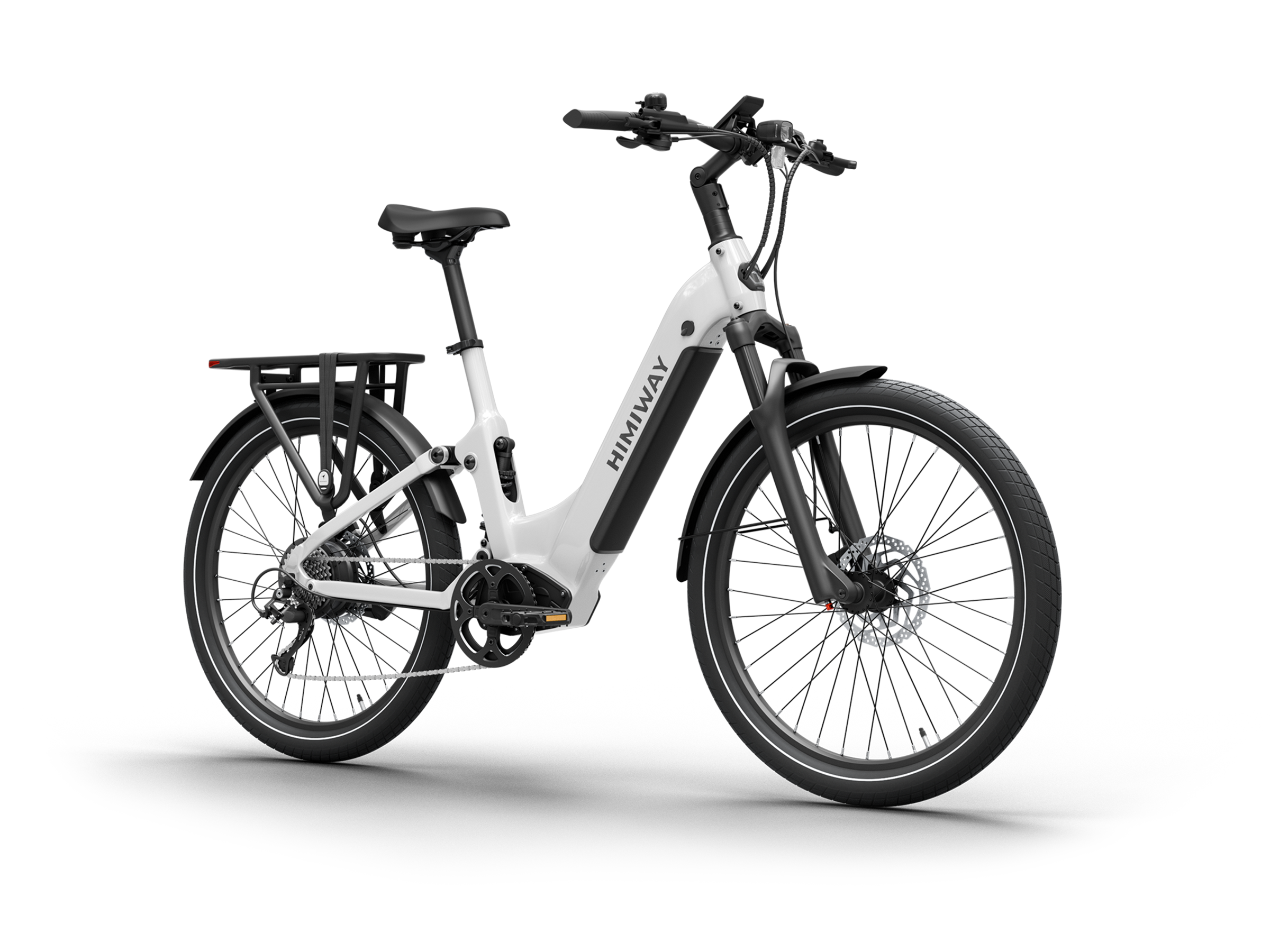 Himiway A7 Commuter Bici Elettrica Full Blu Notte Regular