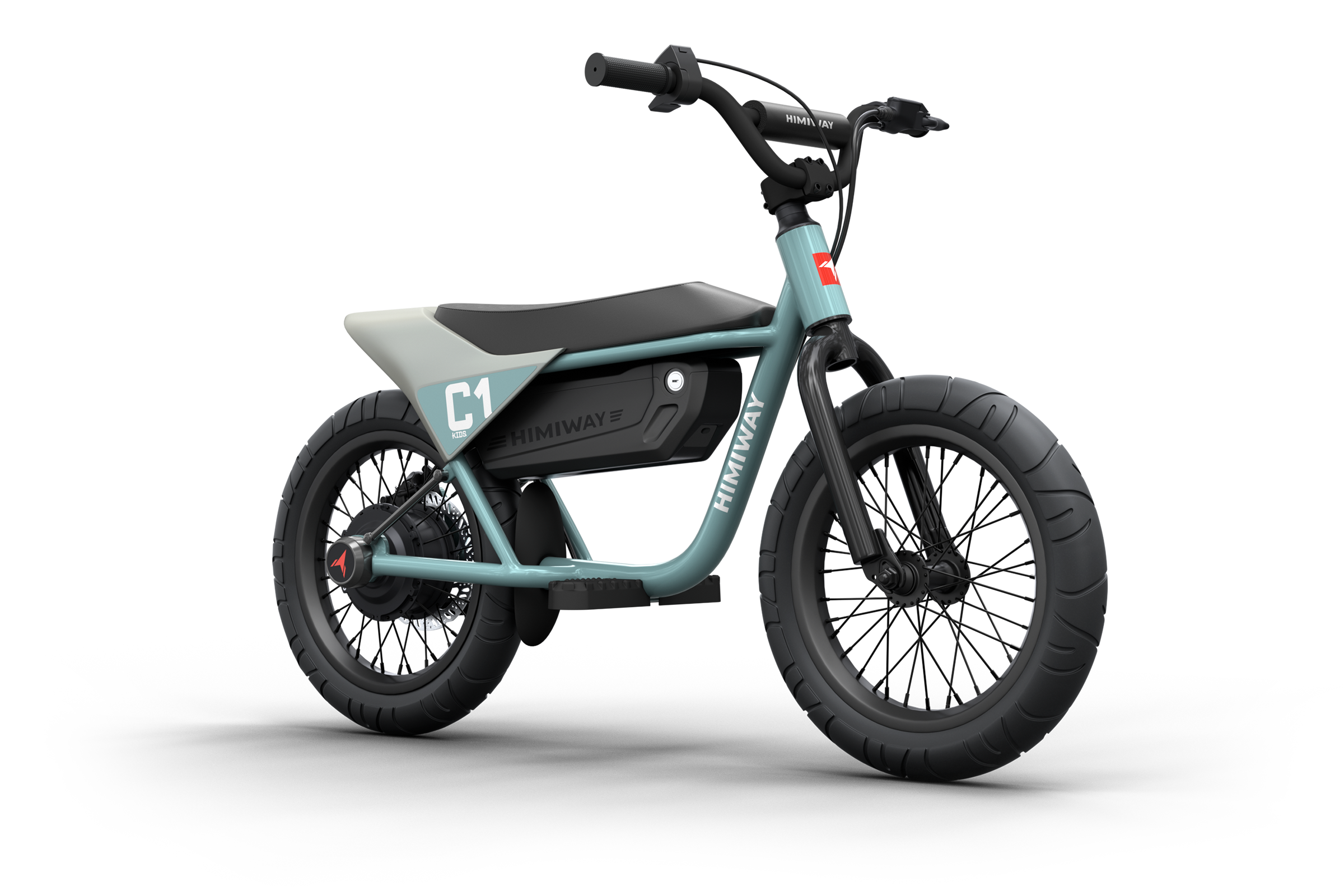 Himiway C1 bici elettrica bambino 16" Cyan 4-12 anni