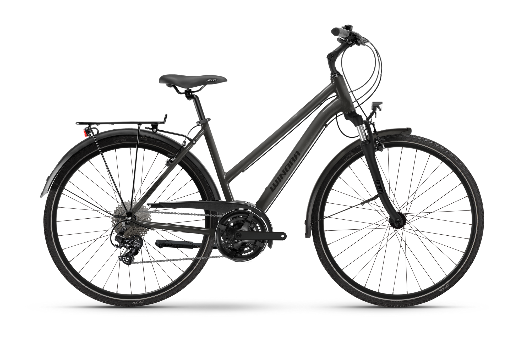 Winora Domingo X21 bici trekking telaio trekking 21v verde