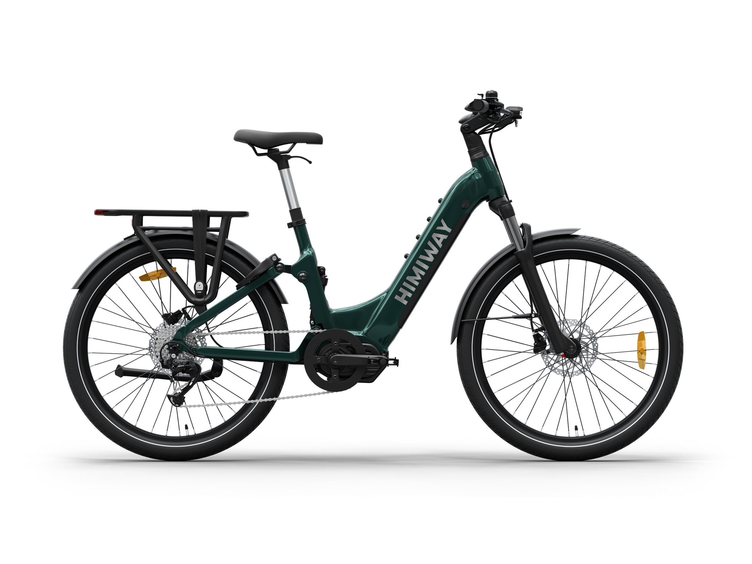 Himiway A7 Pro Bici Elettrica City Verde 500W 720Wh