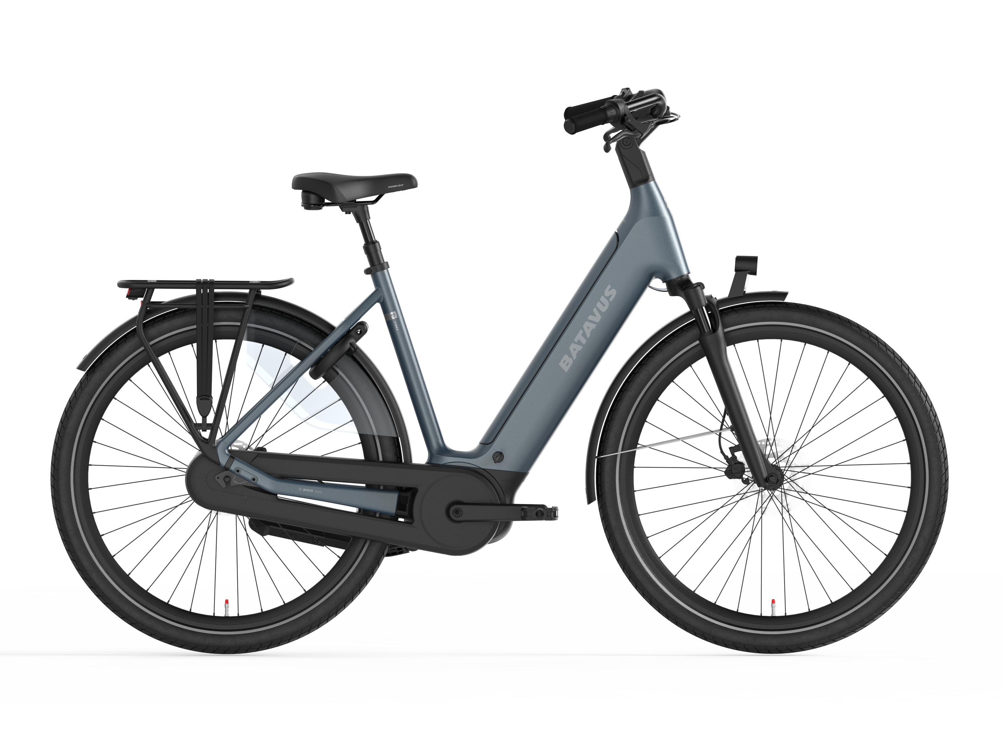 Batavus Finez PT Plus bici elettrica blu telaio basso