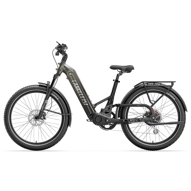 Lankeleisi KETT-8 E-bike Grigia Telaio Trekking