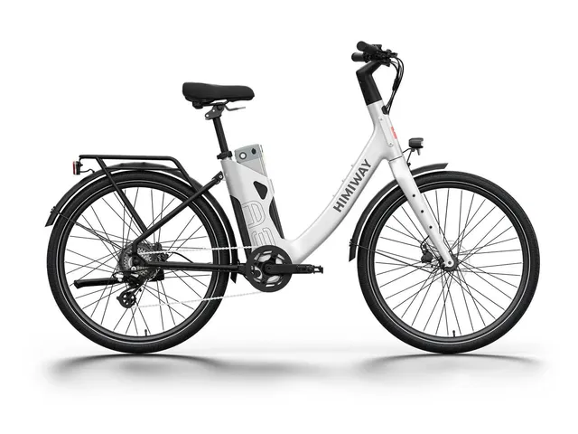 Himiway A3 bici elettrica city bianca 500W autonomia 112 km