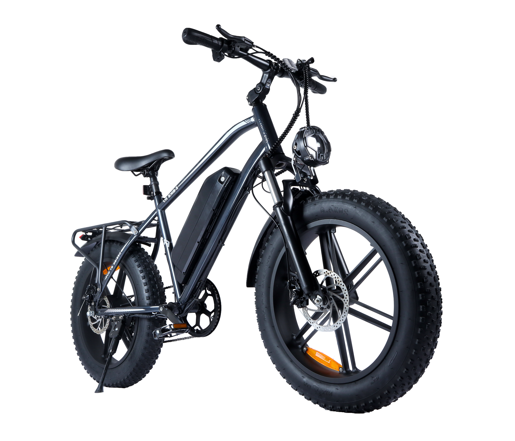 OUXI R7 Bici Elettrica Fat Bike 750W 48V 15Ah Nera
