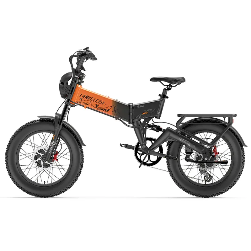 Lankeleisi X3000MAX E-bike 2x1000W grigia fat