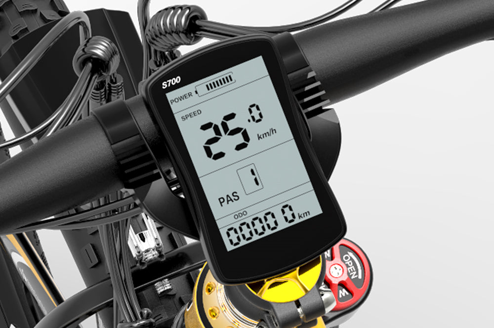Lankeleisi Display LCD S700 bici elettrica multifunzione