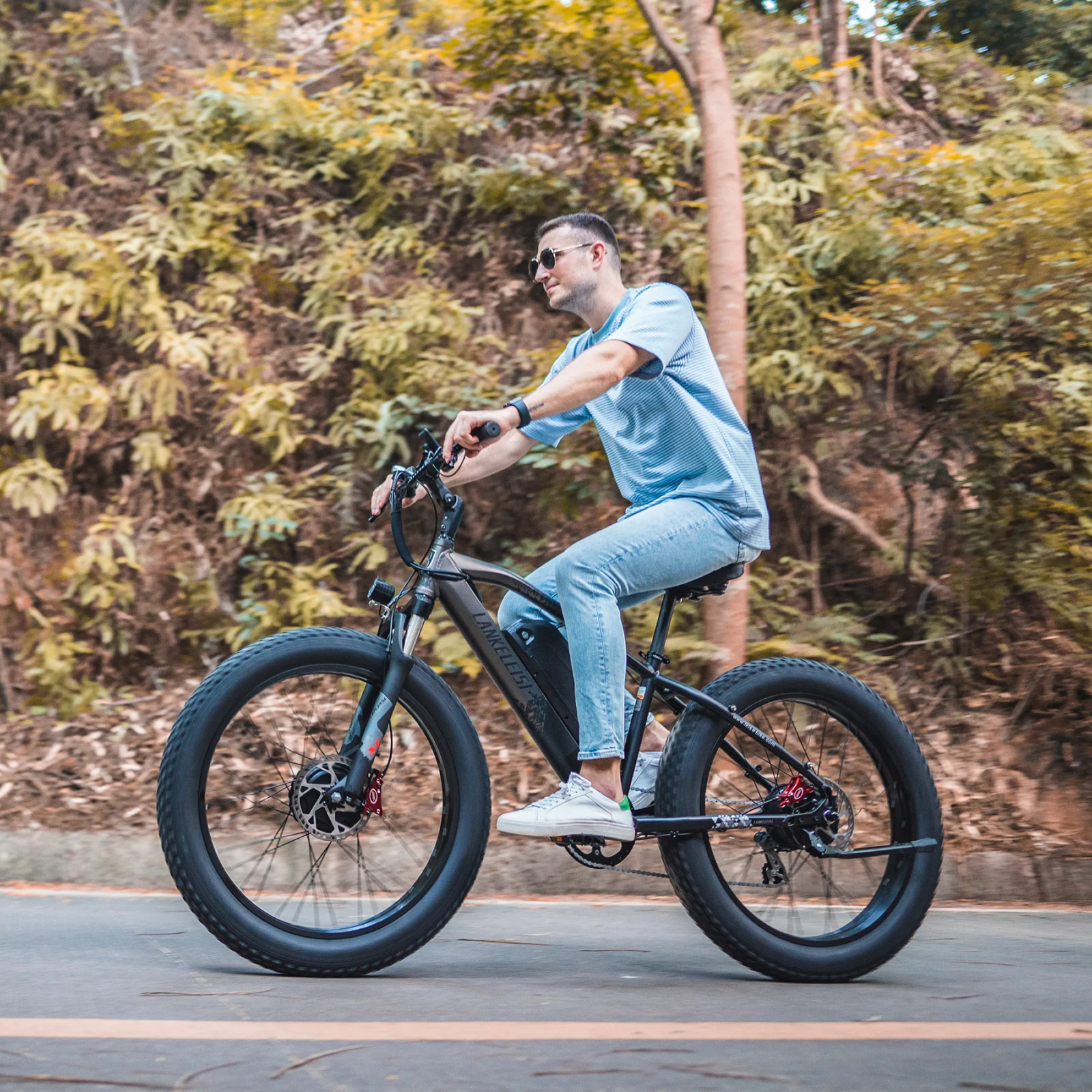 Lankeleisi MG740PLUS E-Bike 2x1000W Doppio Motore Grey