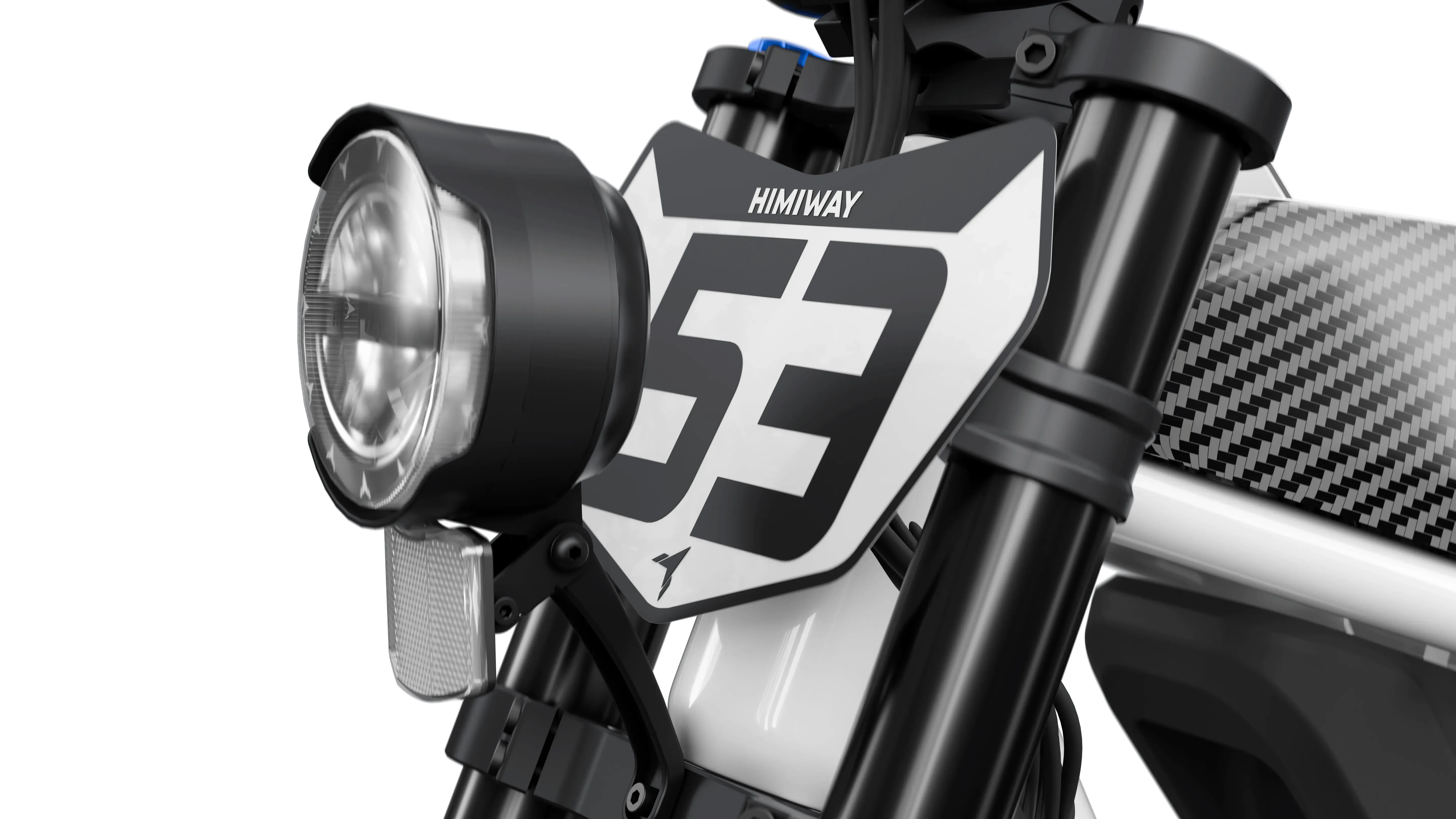 Himiway Number Plate targa portanumero plastica