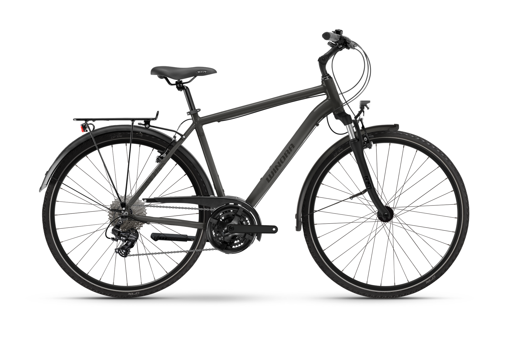 Winora Domingo X21 bici trekking telaio trekking 21v verde