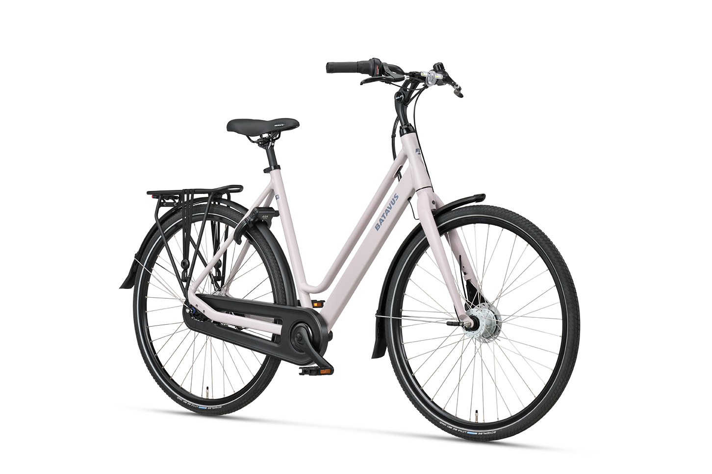 Batavus Fonk 7 bici elettrica nera telaio basso