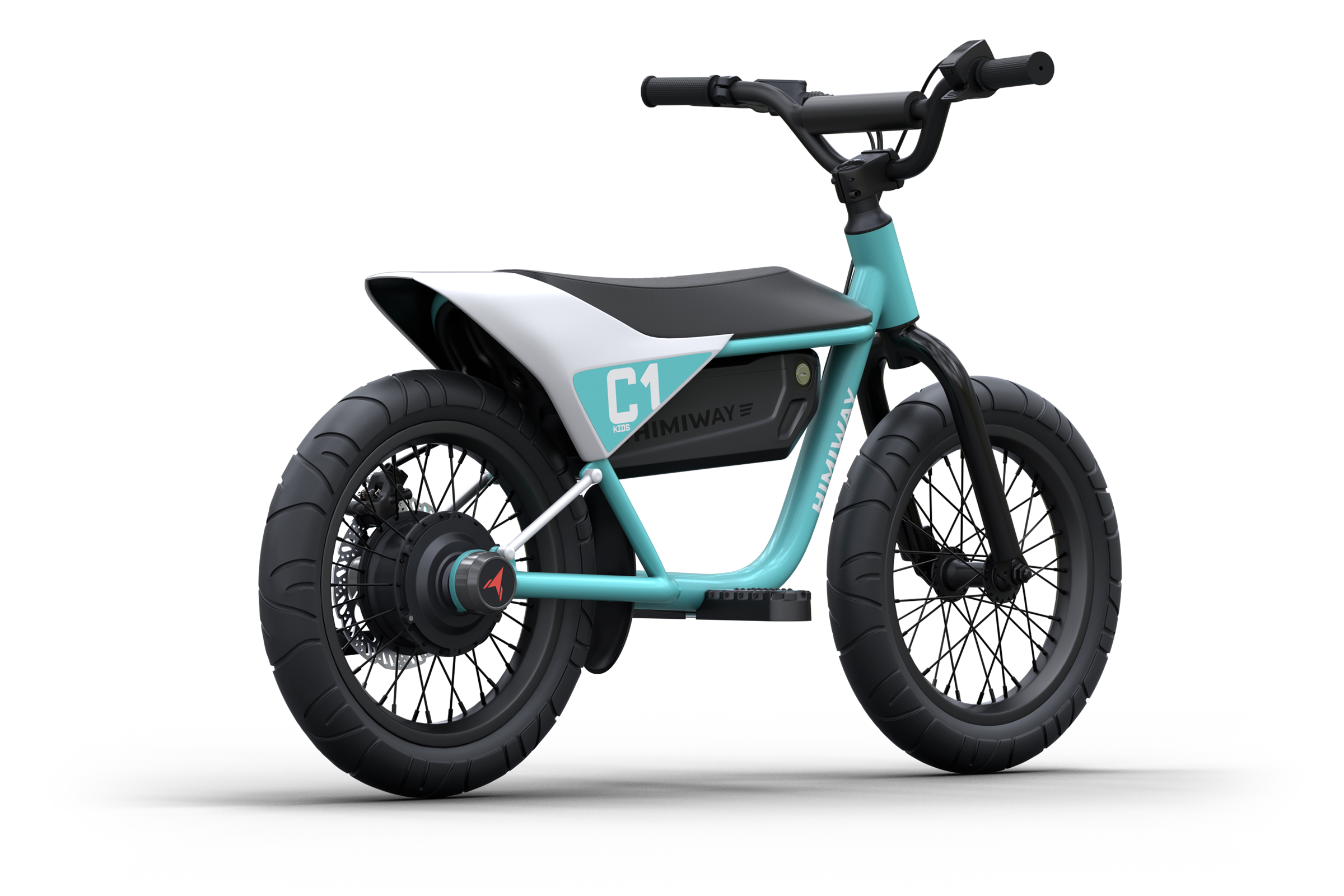Himiway C1 bici elettrica bambino 16" Cyan 4-12 anni