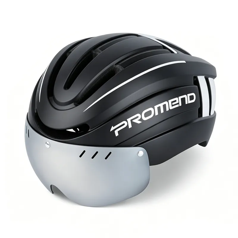 Lankeleisi Equipaggiamento Casco bici elettrica nero X-Cavaliere