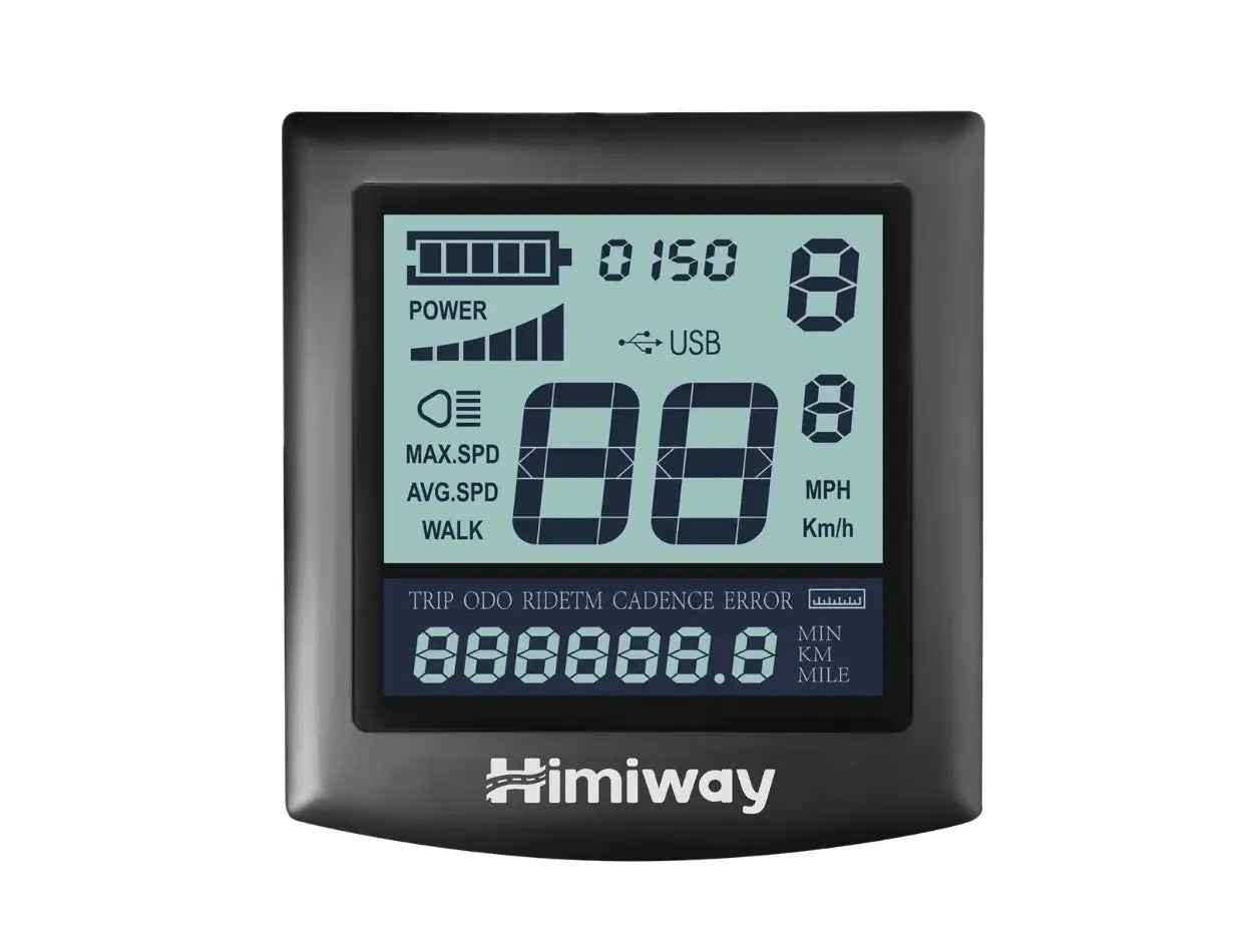 Himiway Display LCD Bici Elettrica per Cruiser D3 Zebra