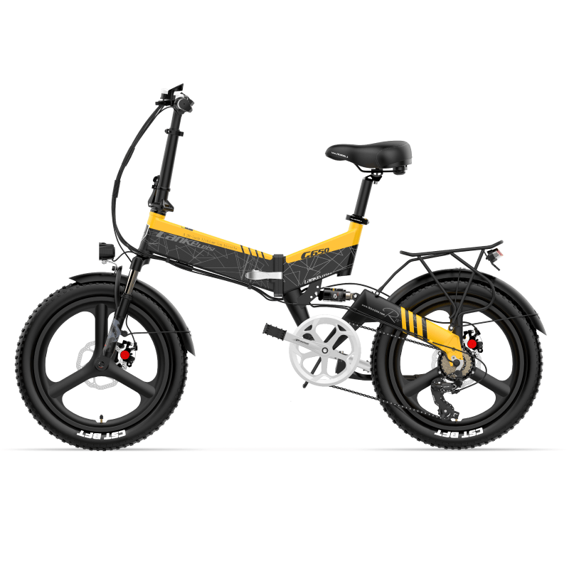 Lankeleisi G650 bici elettrica Red 250W fat bike telaio trekking