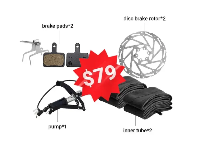 Himiway Replacement Kit manutenzione ebike con pompa e freni
