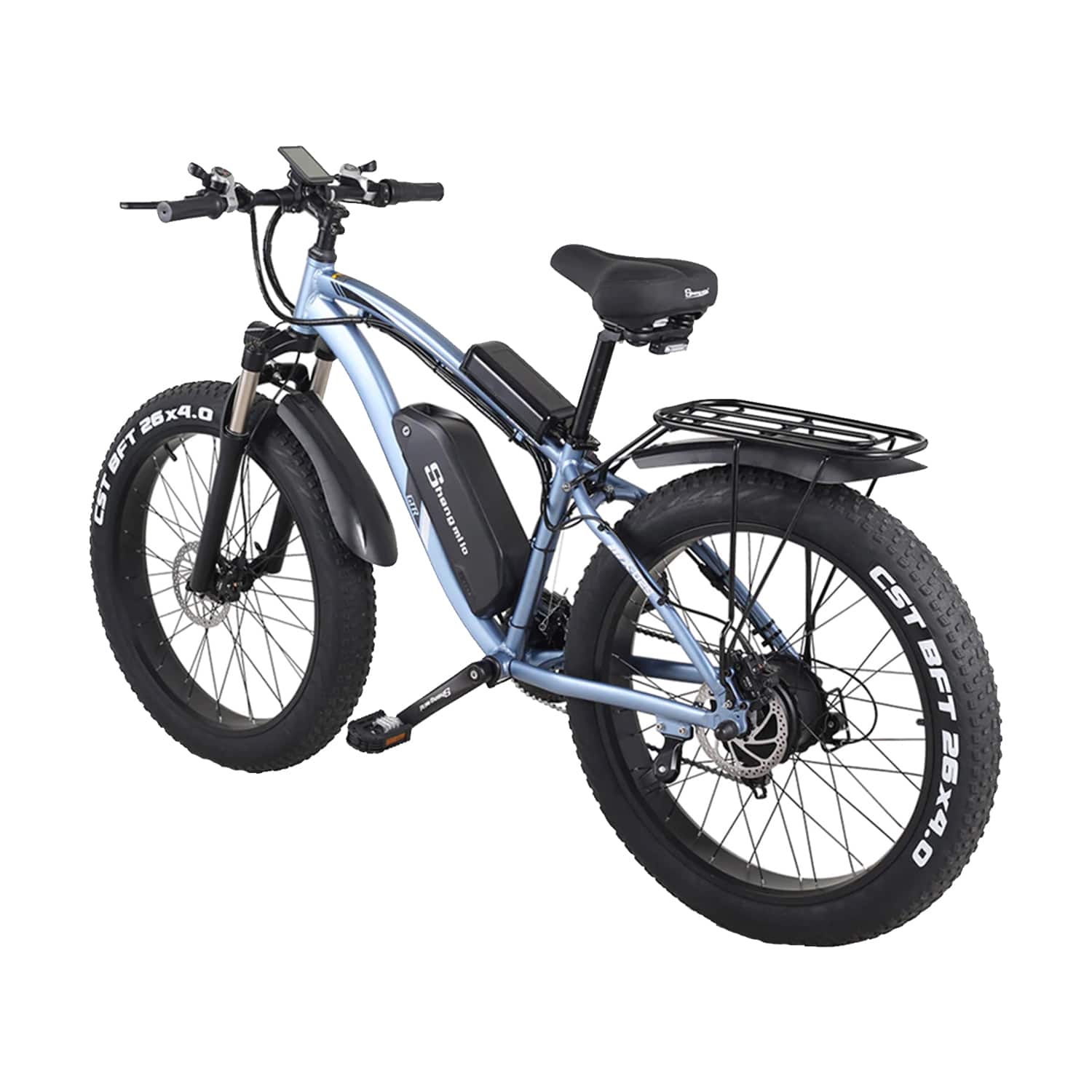 Shengmilo MX02S bici elettrica fat bike blu 48V 17Ah