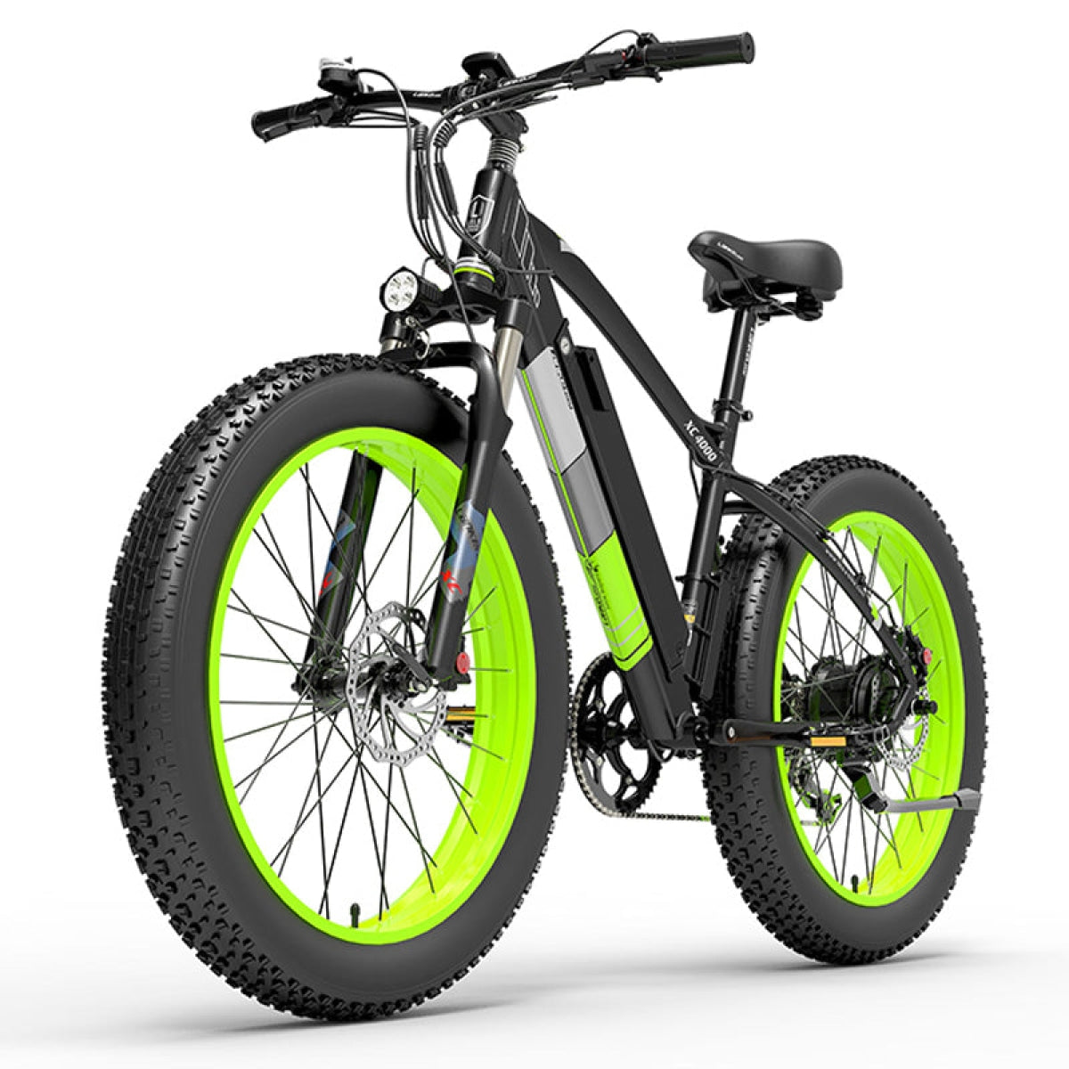 Lankeleisi XC4000 E-bike 1000W Gialla Fat Bike