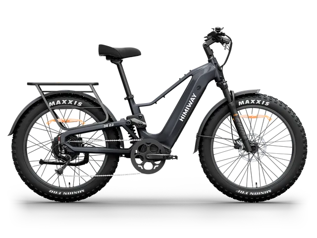 Himiway D5 2.0 bici elettrica full grigia 750W 15Ah