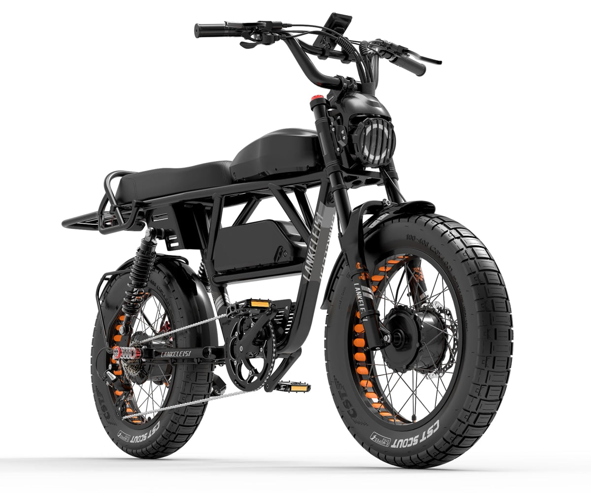 Lankeleisi X-Cavaliere Nero E-bike 2x1000W nera fat