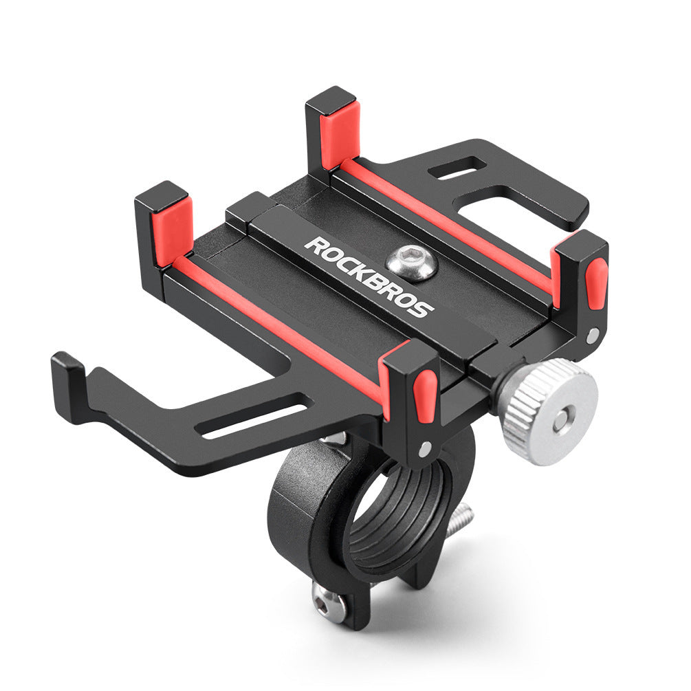 Lankeleisi supporto telefono bici alluminio Nero manubrio 31,8mm