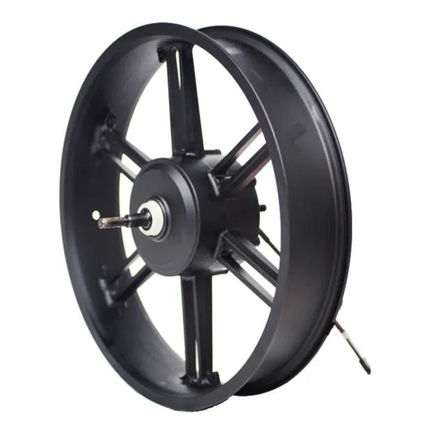 OUXI V8 Motore Mozzo Bici Elettrica Sinistro Pin Nero
