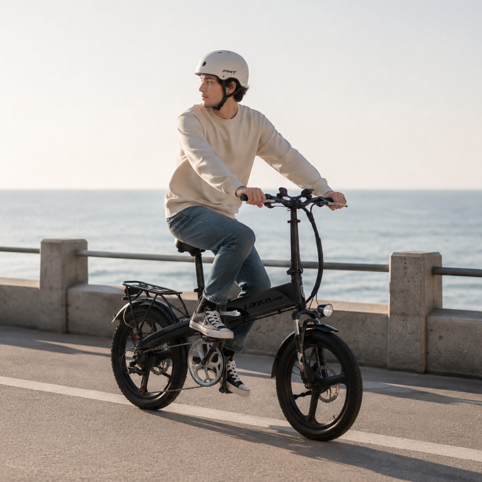 Lankeleisi G660 bici elettrica 250W rossa EU