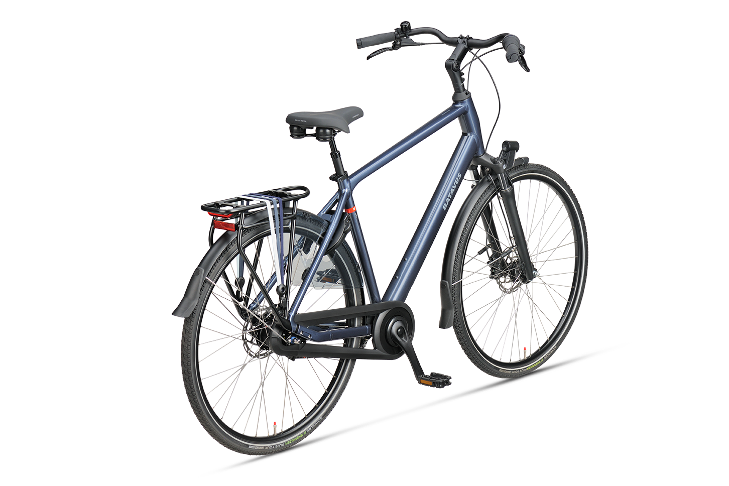 Batavus Senz Comfort bici elettrica blu telaio basso