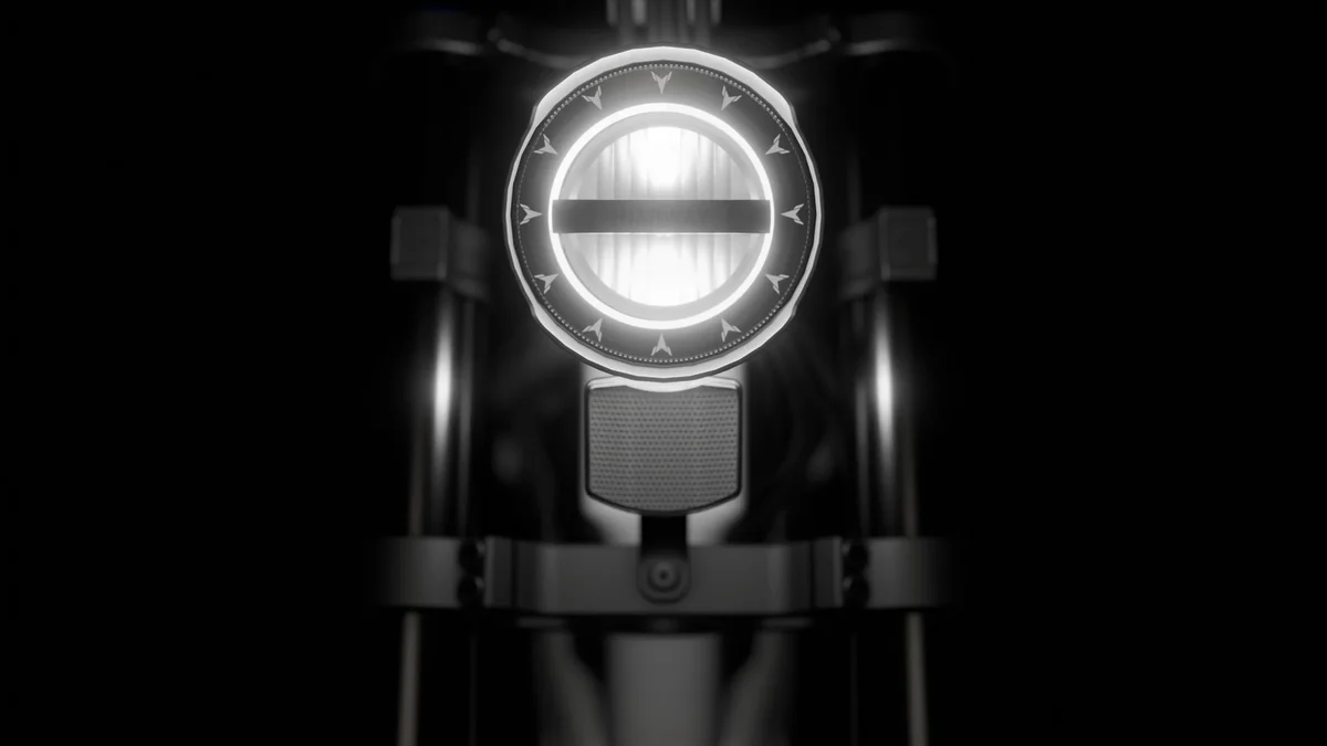 Himiway Safety Front Light Fanale Bici LED Anteriore