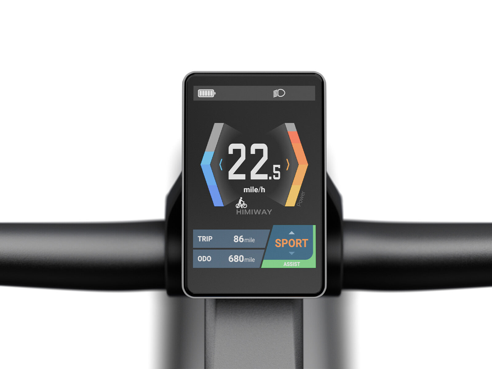 Himiway D5 2.0 Display Bici Elettrica con Remote