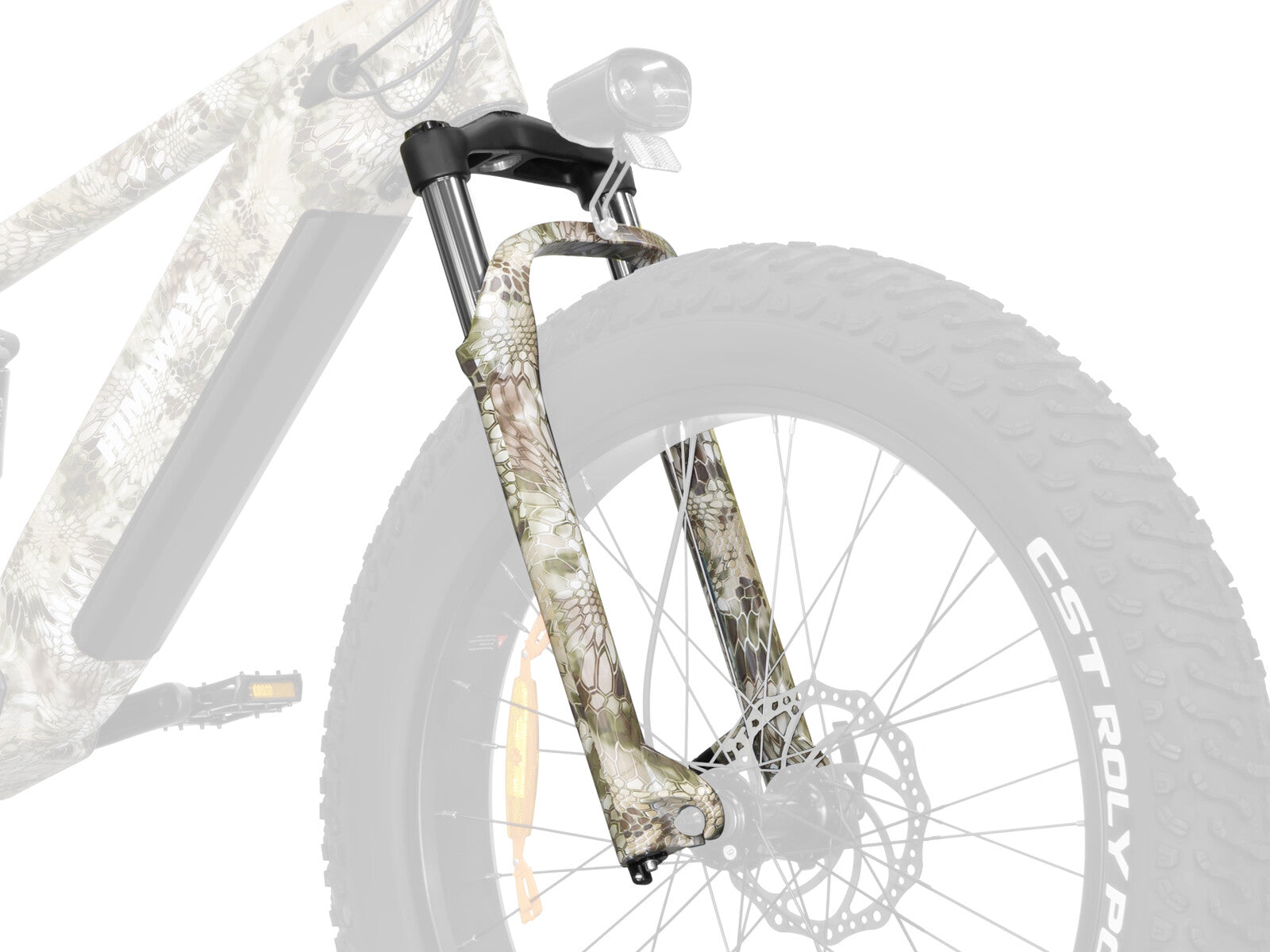 Himiway Cruiser forcella ammortizzata bici elettrica ricambio