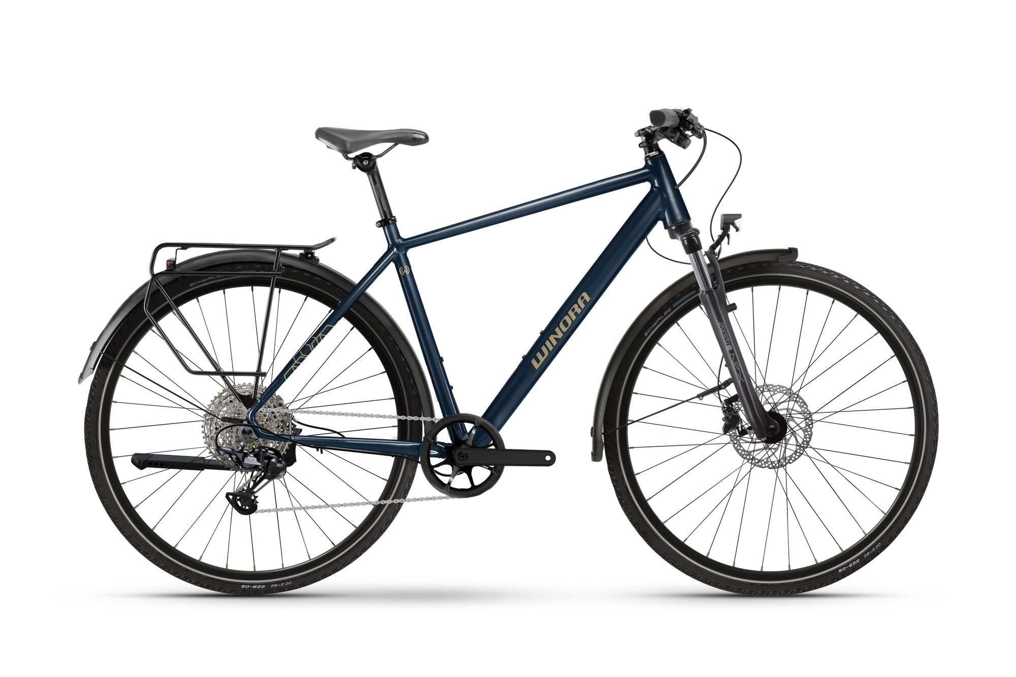 Winora Domingo X12 Pro bici trekking telaio alto 12v