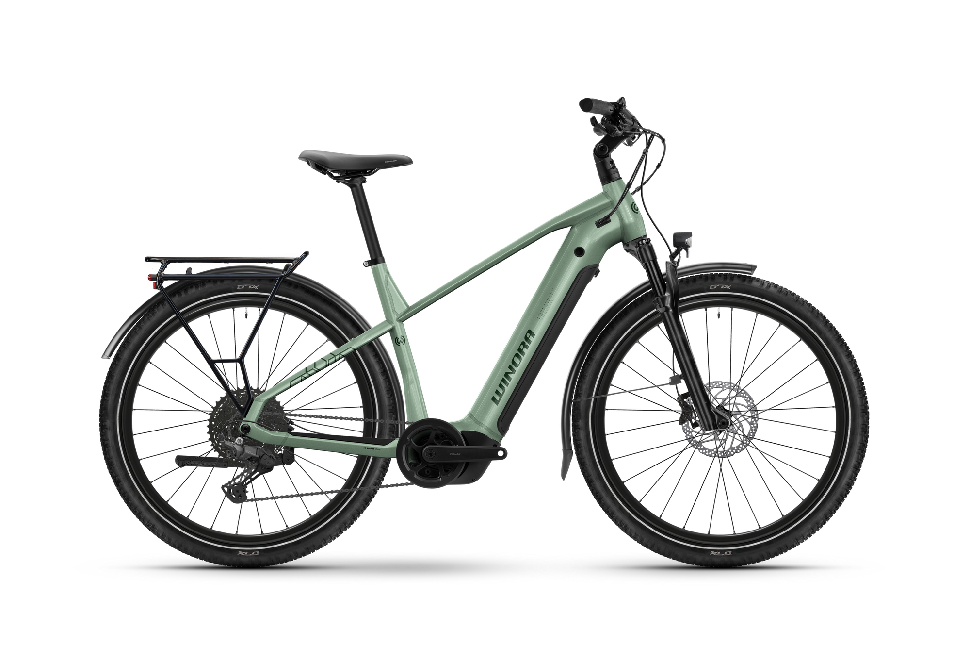 Winora Yucatan X10 ebike trekking pistacchio M 800Wh