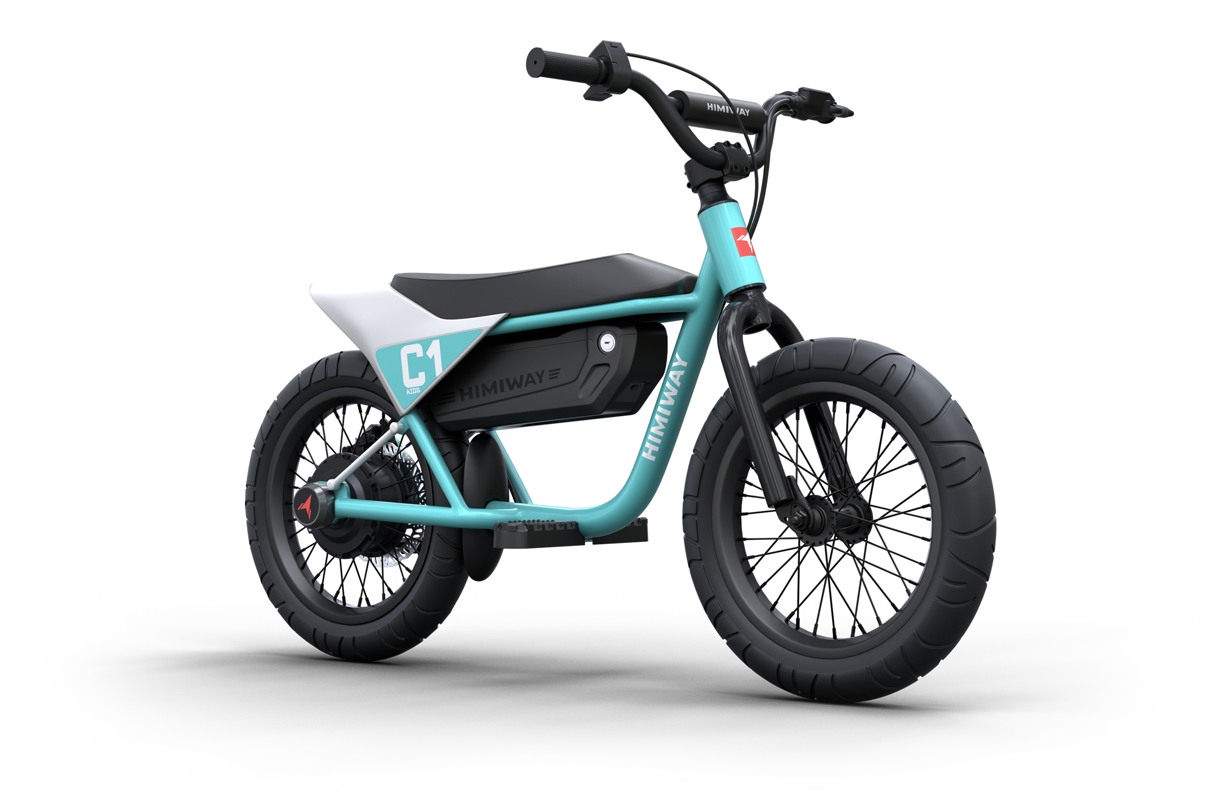 Himiway C1 bici elettrica bambino 16" Cyan 4-12 anni
