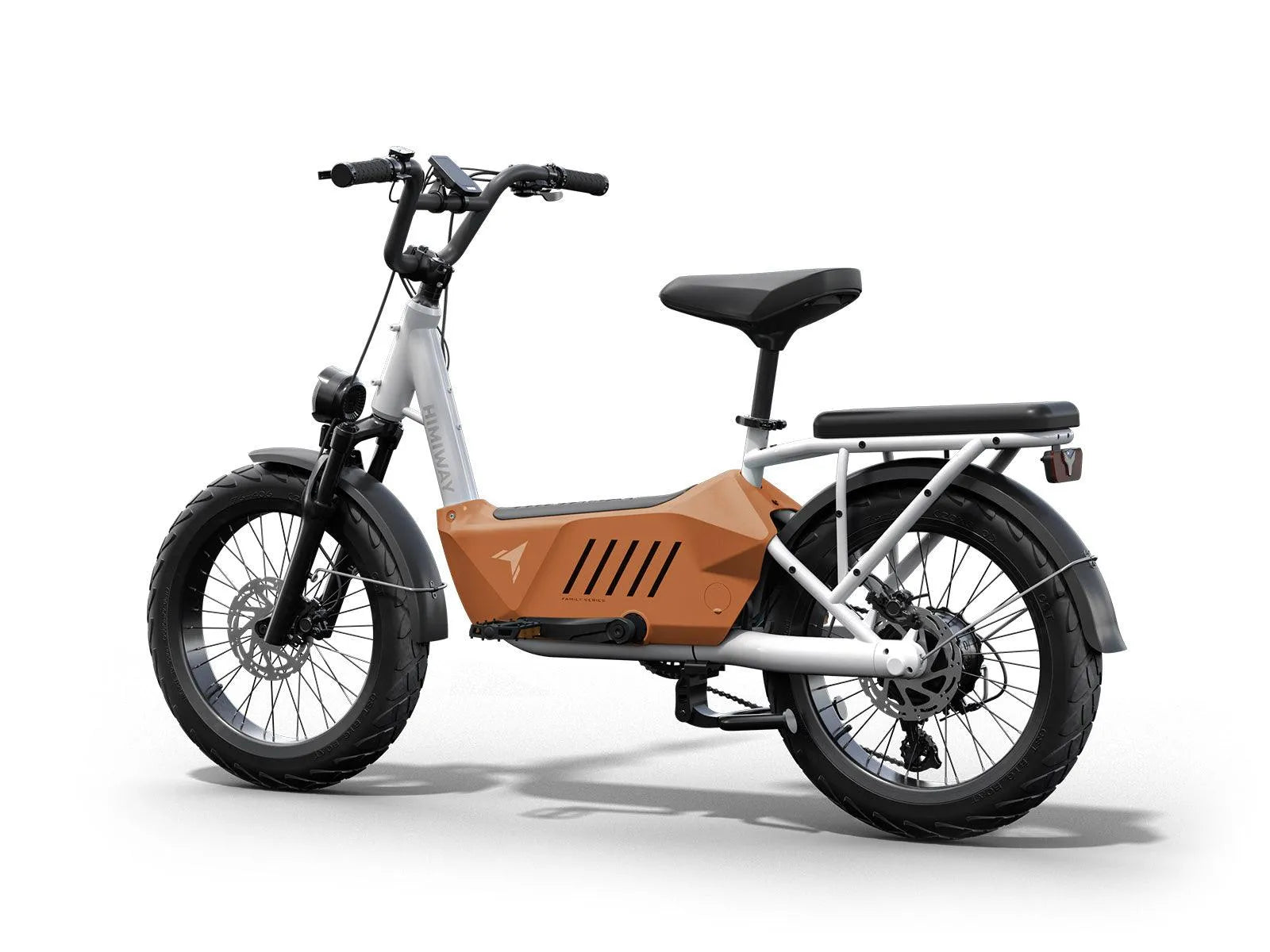 Himiway C3 bici elettrica cargo Ocean Blue telaio cargo