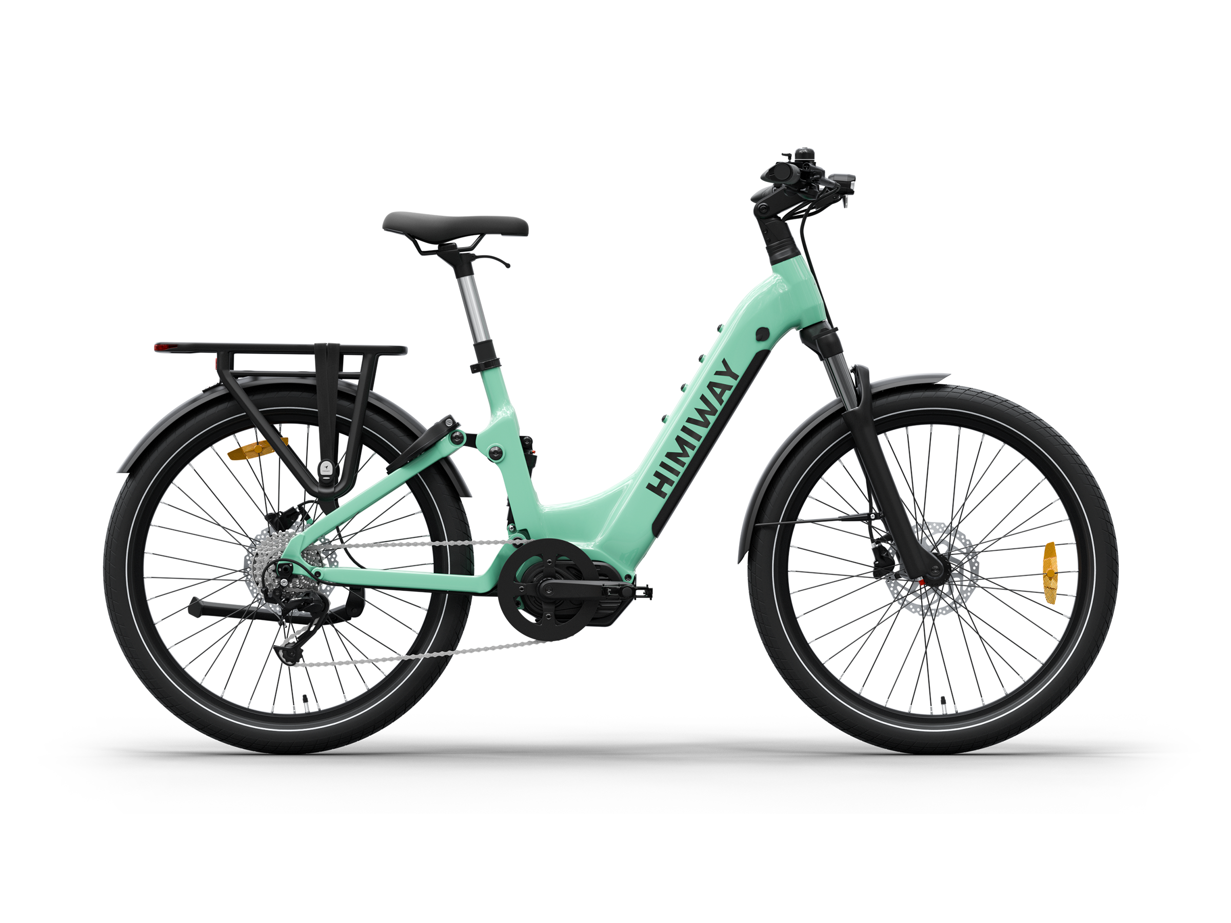 Himiway A7 Pro Bici Elettrica City Verde 500W 720Wh