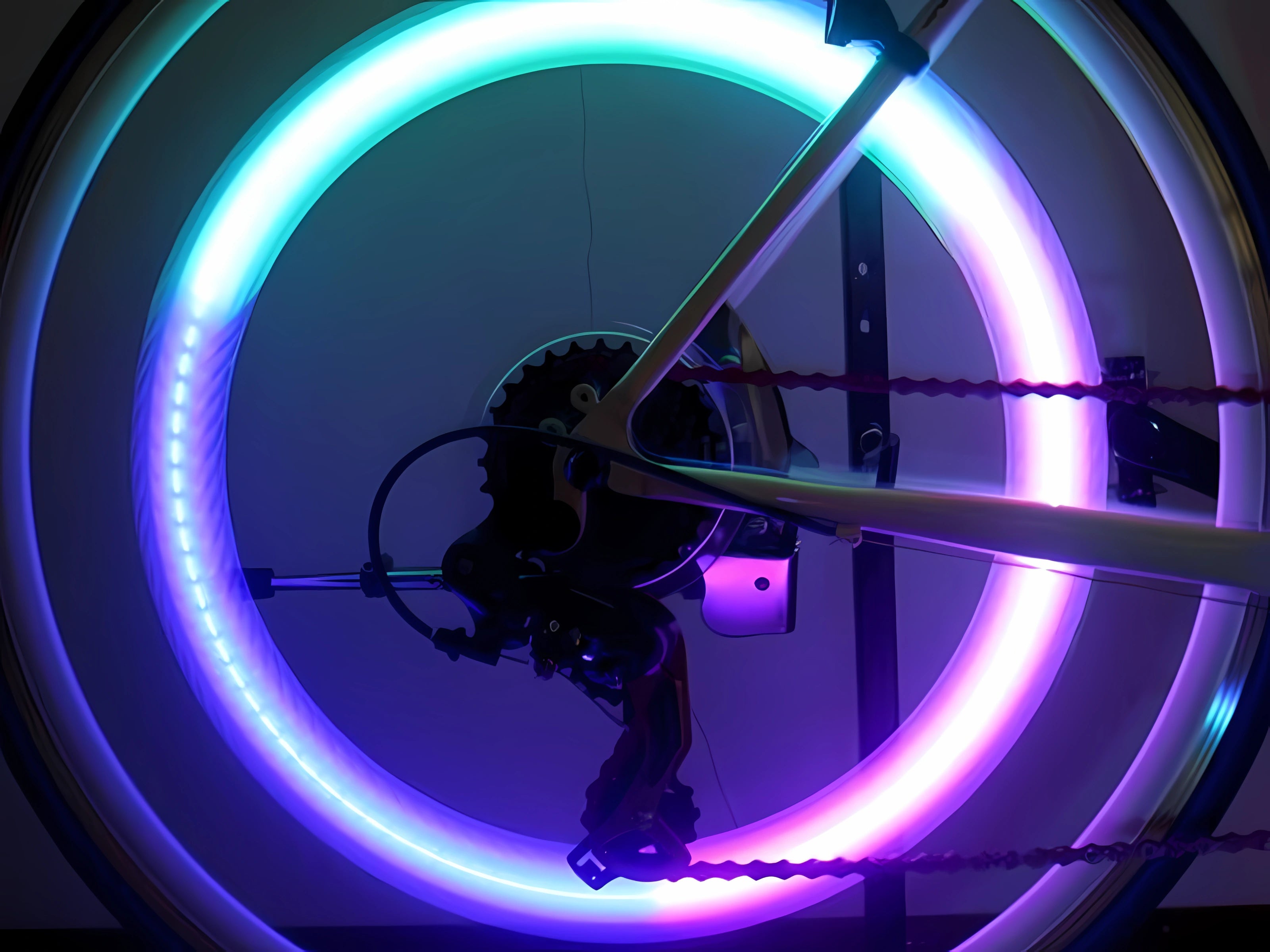 Himiway Luci Raggi Bici LED Silicone IPX4 2 Pezzi