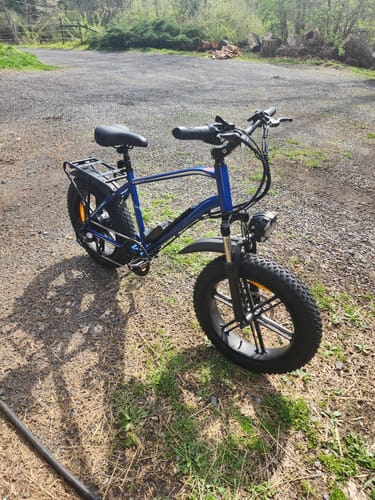OUXI R7 Bici Elettrica Fat Bike 750W 48V 15Ah Nera