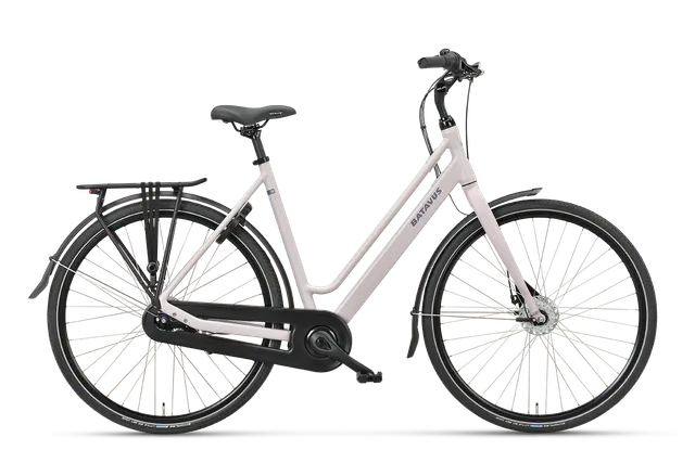 Batavus Fonk 7 bici elettrica nera telaio basso