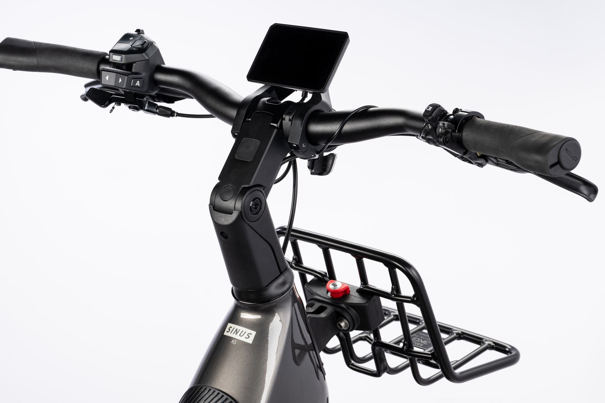 Winora Sinus AS ebike city grigia S cambio automatico