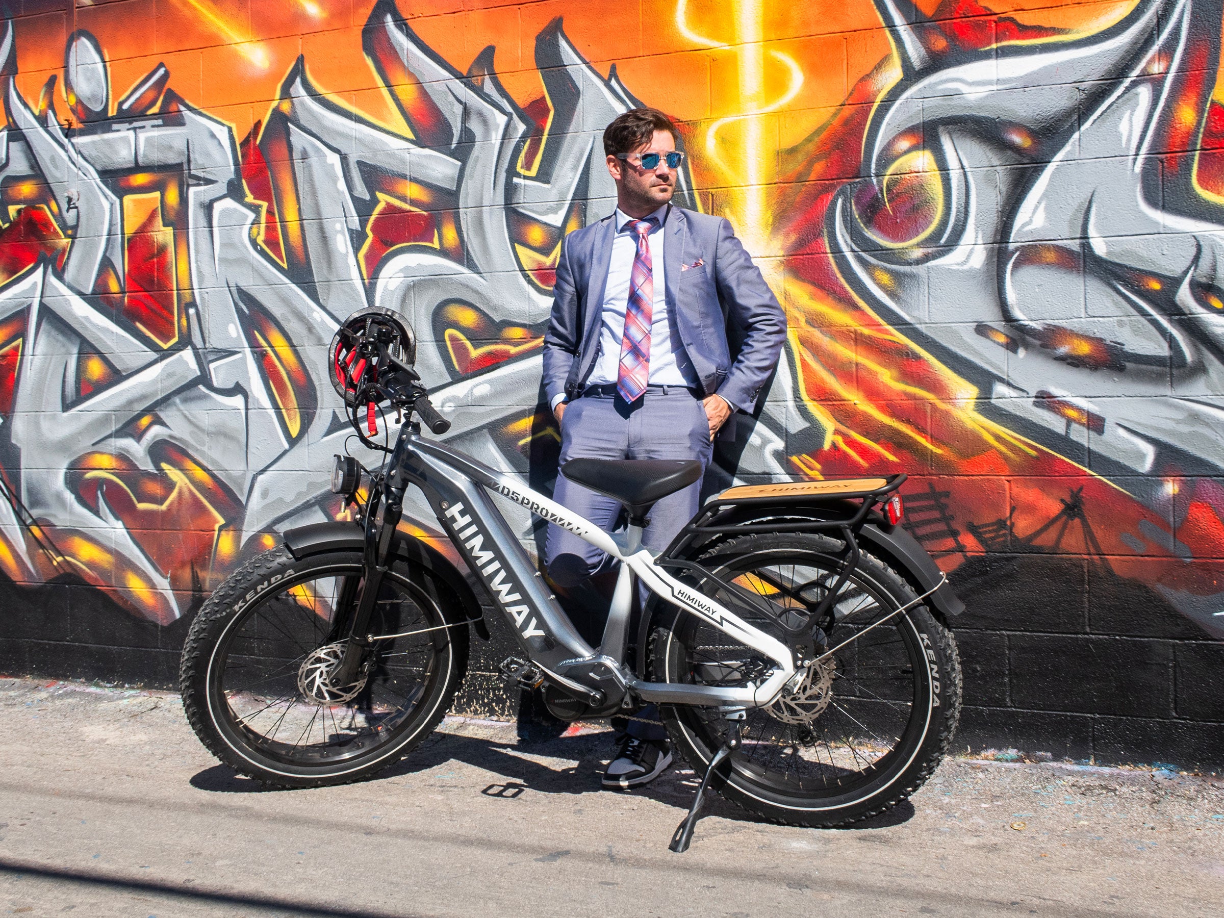 Himiway D5 Pro Fat Bike Elettrica 26" Space Grey 500W