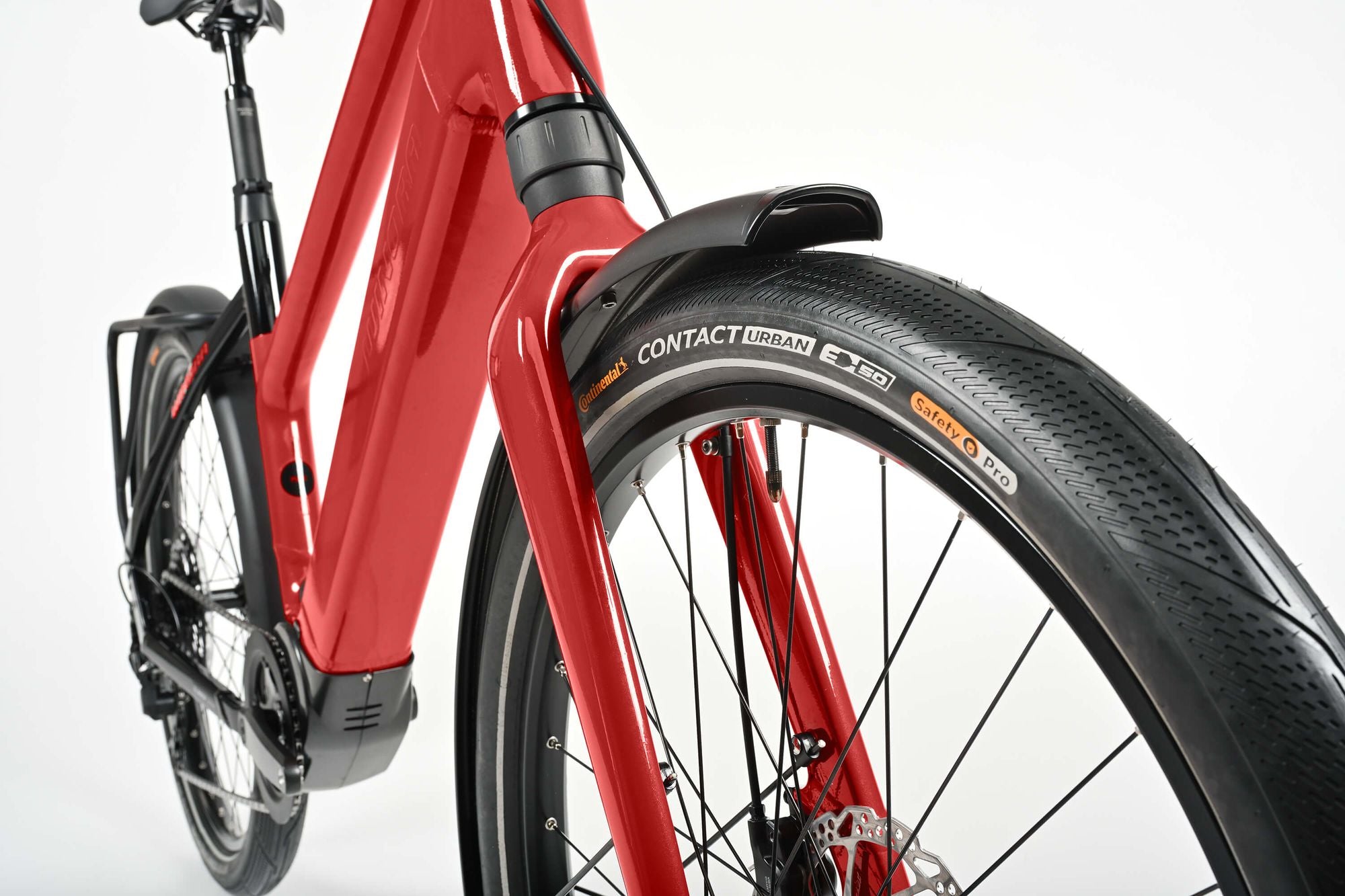 Winora iRide Pure X10 ebike city rossa M 400Wh