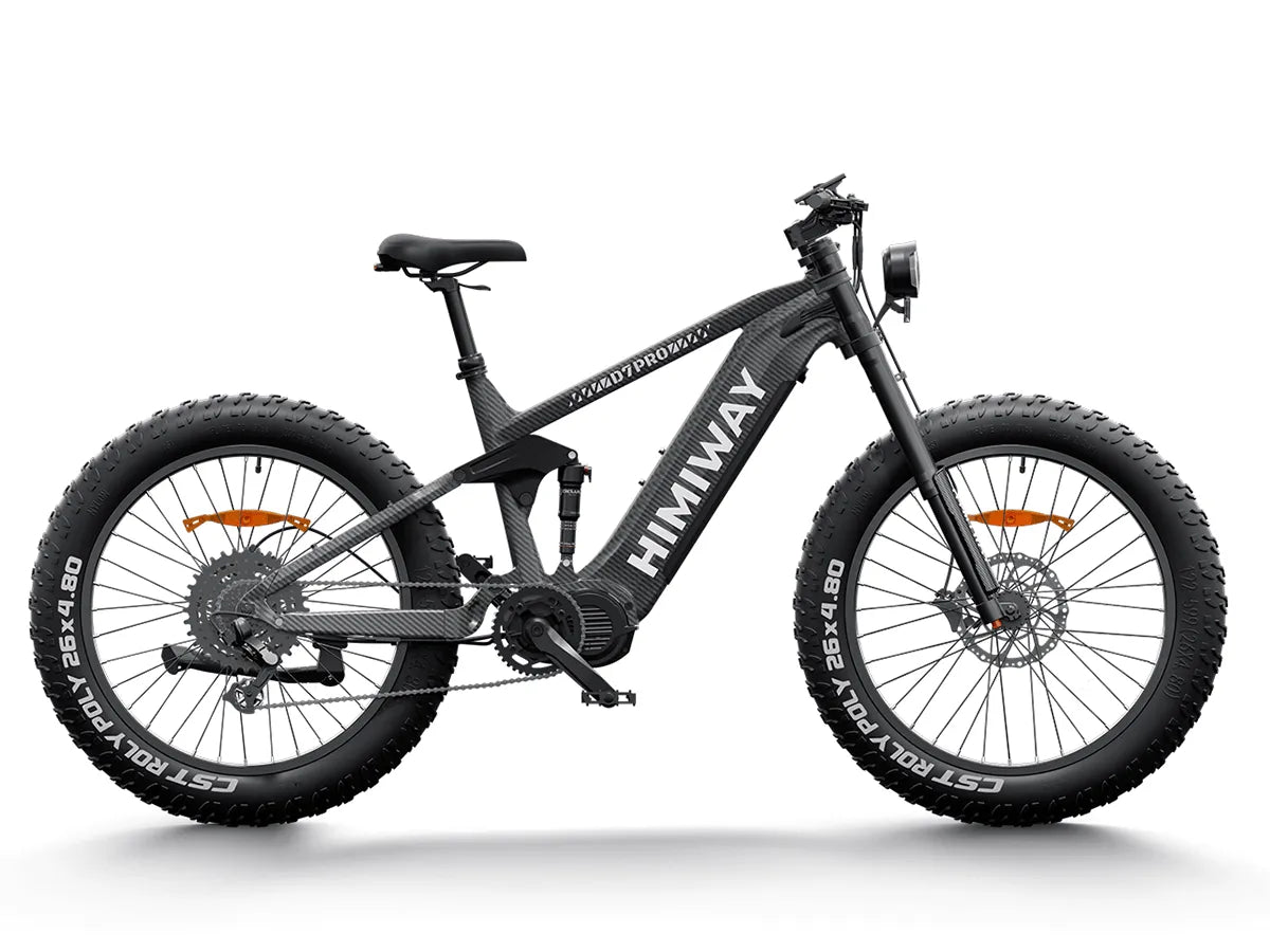 Himiway D7 Pro bici elettrica mountain Black White Gradient 960Wh