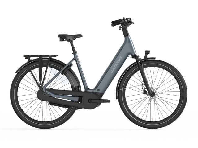 Batavus Finez PT Plus bici elettrica blu telaio basso